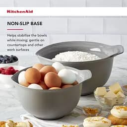 Набір мисок для змішування KitchenAid Coreline сірий 3 шт. (KQG175OSCGG) - мініатюра 11
