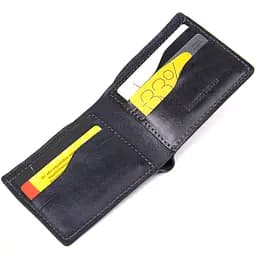 Чоловіче шкіряне портмоне GRANDE PELLE 11,5х9х1 см acs0018624 - мініатюра 3