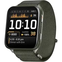 Смарт-годинник Garmin Venu X1 Moss with Titanium Caseback and Moss ComfortFit Nylon Band (010-02980-01) [138713]