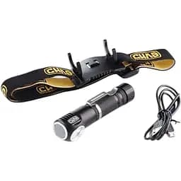 Ліхтар ручний/налобний Сила Ом акумулятор Li-ion 18650 3.7V 2200 mAh