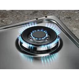 Варильна поверхня газова Electrolux 60 см чугун нержавіюча сталь - мініатюра 10