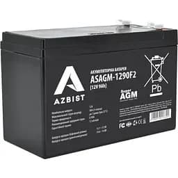 Акумуляторна батарея для ДБЖ Azbist AGM 12 V / 9 А*ч (ASAGM-1290F2)