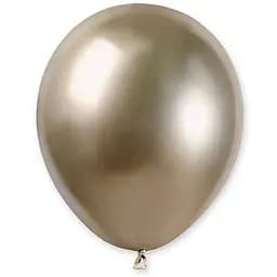 Кулька повітряна латексна 30 см (50) металік шампань, IDEA7-DL-028