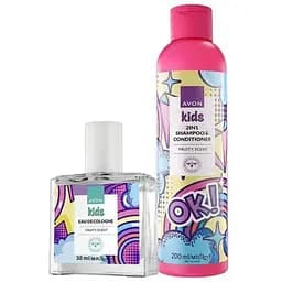 Дитячий парфумерно-косметичний набір Avon Love (shmp/con/200 мл + cologne/30 мл)