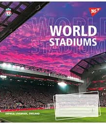 Набір зошитів Yes World stadium А5 в лінійку 48 аркушів 10 шт. (767133) - мініатюра 2