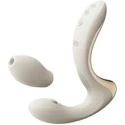 Вибратор Zalo Talis G-Spot PulseWave 14.4 см белый