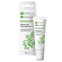 Бальзам для нігтів Shelly Professional Care зміцнювальний з бісабололом та евкаліптом 15 мл