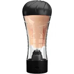 Мастурбатор Pretty Love Naomi Vagina з вібрацією тілесний