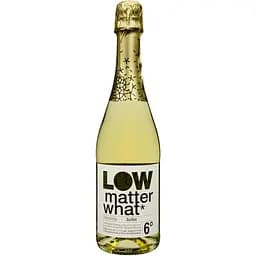 Вино игристое Cordier Low Matter What Chardonnay белое полусухое 0.75 л
