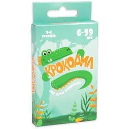 Настільна розважальна гра Strateg Крокодил 30786