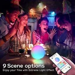 Настільний світильник SAL-010B Bluetooth USB interface with app White - мініатюра 4