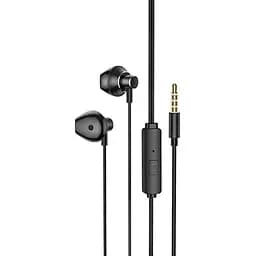 Проводные наушники Hoco M75 Belle Universal, 1,2m, Mic, 3.5mm, black
