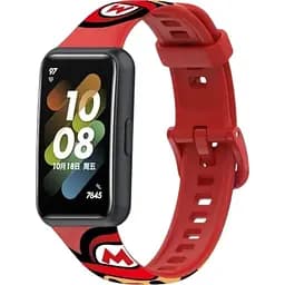 Силиконовый ремешок Becover Modern Style для Huawei Band 7/Honor Band 7 Mario (709453)