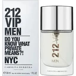 Туалетна вода Carolina Herrera 212 VIP Men 30 мл