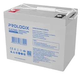 Акумуляторна батарея Prologix 12V 75AH GEL (PL12-75GEL) - мініатюра 5