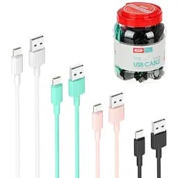 Кабель XO NB-P156 Type-C 1 м 30шт mix