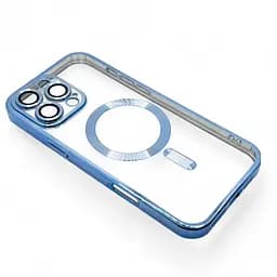 Чохол-накладка BeCover TPU Chrome Case (MagSafe) для Apple iPhone 16 Pro Max Sierra Blue (712087) - мініатюра 5