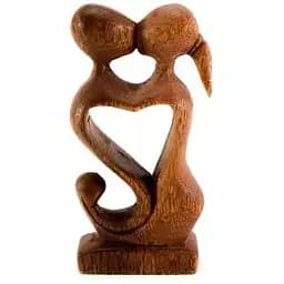 Статуетка "Закохані" дерево 10х5х2,5 см