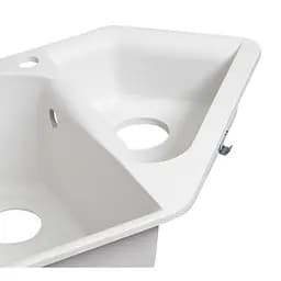 Кухонна мийка Lidz 1000x500/225 WHI-01 (LIDZWHI011000500225) - мініатюра 6