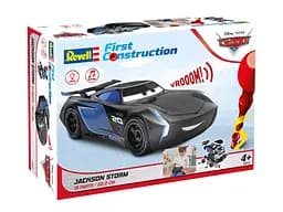 Конструктор Revell Jackson Storm Disney Cars машинка зі світлом та звуками чорний 00921 - мініатюра 8