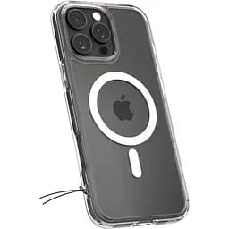 Прозорий чохол Spigen Ultra Hybrid MagSafe Frost Clear для iPhone 16 Pro Max (ACS08002) - мініатюра 5