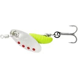 Блешня Savage Gear Grub Spinners #0 2.2 g Silver Red Lime