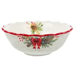 Салатник Lefard Рождественский Венок 20 см (858-0168)