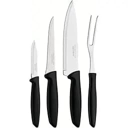 Набір ножів Tramontina Plenus чорний 4 шт. у блістері (23498/031)