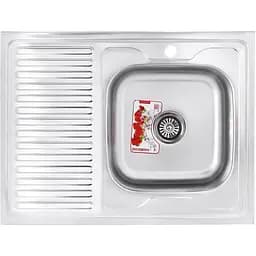 Кухонна мийка Zerix Z8060R-06-160MD Micro Decor (ZS0608)