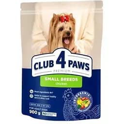 Сухий корм Club 4 Paws Premium малі породи собак з куркою 900 г