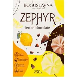 Зефир Богуславна Лимонно-шоколадный 230 г