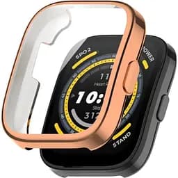 Чохол-накладка DK для Xiaomi Amazfit Bip 5 Silicone Face Case (rose gold)