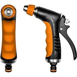 Пистолет Bradas для полива HOBBY регулируемый металлический BLACK LINE ECO-2046