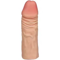 Насадка на пеніс LoveCloneX Gladiator 5.5" 14 см (тілесний)