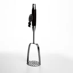 Картоплем'ялка для пюре 35см з нержавіючої сталі з дерев'яною ручкою толкушка для картоплі овочів кухонний інструмент Yiwu HP-8-47