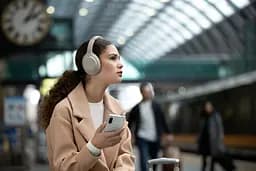Навушники Sony MDR-WH1000XM4 Over-ear ANC Hi-Res Wireless Silver (WH1000XM4S.CE7) - мініатюра 15