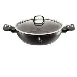 Стойник Berlinger Haus Black Silver 28см с крышкой (BH-1850)