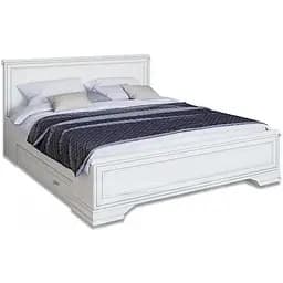 Ліжко двоспальне ВМК (БРВ) Кентукі LOZ/180 з ящиками 180x200 см Білий альпійський (BRW-1563)