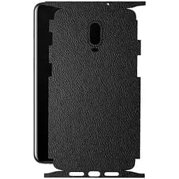 Захисна плівка StatusSKIN для OnePlus 6T Корпус Вініл Шкіра чорна