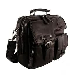 Чоловіча шкіряна сумка з ручкою Hill&Burry sum0028413