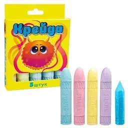 Крейда Куля 5 шт Strateg 50117 Різнокольоровий (4823113839598)