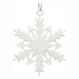 Снежинка Ажурная пластик