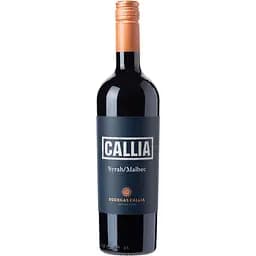 Вино Callia Syrah Malbec, красное, сухое, 12,5%, 0,75 л (90307)
