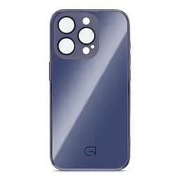 Чехол панель-накладка для Apple iPhone 15 Pro, Replica MagSafe, фиолетовый, противоударный защитный чехол с магнитным кольцом MagSafe, защита всего корпуса, TPU+PC, зеркальный, выступающий бортик вокруг экрана, ArmorStandart (ARM76231)
