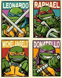 Картина за номерами Черепашки-Ніндзя Teenage Mutant Ninja Turtles 40х50 см
