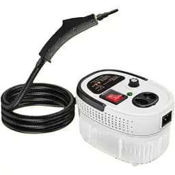 Універсальний пароочисник Domotec MS-5354 з насадками 1.2 л для догляду за будинком 3 бар 2500 Вт Білий