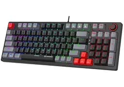 Клавіатура ігрова механічна GamePro GPMK-120 Black USB Blue Switch - мініатюра 2
