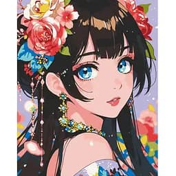 Набір для розпису ArtCraft Блакитноока квітка 40 x 50 см (16103-AC)