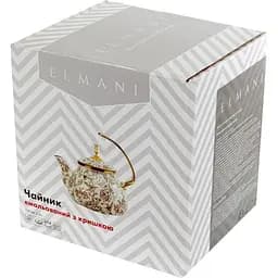 Чайник емальований Elmani Sicily з кришкою 2.2 см (763-038) - мініатюра 2