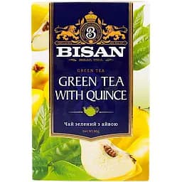 Чай зелений Bisan Green Tea with Quince 80 г - мініатюра 2